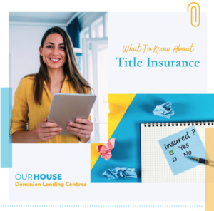 Image of a woman reading about title insurance