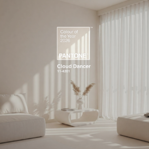 Pantone color 2026 Cloud Dancer mortgage renewal strategy